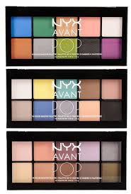 Kit de maquiagem color pop incluindo tons. Nyx Avant Pop Eyeshadow Palettes Musings Of A Muse