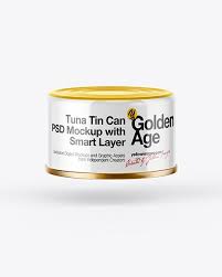 Tuna Tin Can Mockup In Can Mockups On Yellow Images Object Mockups Mockup Free Psd Mockup Psd Mockup