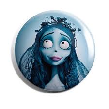 Bottons jack e sally button 3 5 cm broche alfinete