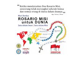 Panduan Doa Rosario Misioner Misteri Mulia Hari Rabu Minggu Katedral Pangkalpinang