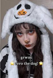 Crea el look de Zero el perro de Pesadilla Antes de Navidad