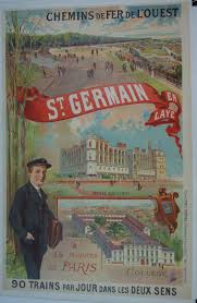 St Germain En Laye Poster Saint Germain En Laye Vintage Travel Posters Travel Posters