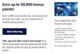 Enjoy a $100 statement credit after purchasing a jetblue vacations package of $100 or more with your jetblue plus card. Jetblue Plus Card Get 5k Referral Bonus Or 40k Signup Bonus Danny The Deal Guru