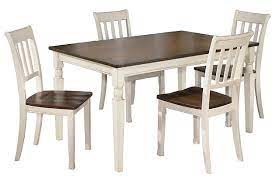 Visit the signature design by ashley store. Whitesburg Dining Table And 4 Chairs Set Ashley Furniture Homestore