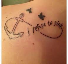 refuse to sink