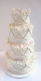 Wedding Cake By Kate Green Cakes Ottawa Ontario Kategreencakes Fancy Wedding Cakes White Wedding Cakes Wedding Cake Pearls