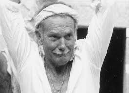 Sam Peckinpah during the production of "Cross of Iron" (1977)