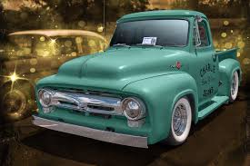 Image result for Green 1954 Ford