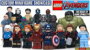 LEGO AVENGERS: AGE OF ULTRON Custom Minifig Showcase (Road to AVENGERS:  DOOMSDAY Update)