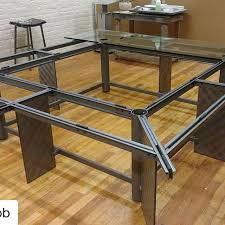 The Complex Fabrication And Assembly That Comprises This Elegant And Sound Table From Our Axis Line Modern Conference Table Furniture Custom Conference Table