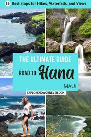 T hose who are unfamiliar with the hana highway aka the road to hana will look at their map and say, oh, it's only 52 miles. The 15 Best Road To Hana Stops Map 2021 Explore Now Or Never