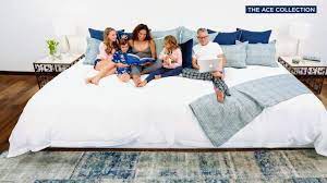 Want A Bigger Bed Firm Offers 12 Foot Wide Family Sized Mattress Https Cstu Io C2ece4 Mattress Bestmatress Firmmattress Family Bed Big Beds Huge Bed