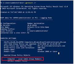 Security settings determine to process the policy settings after. Remove Users From Local Administrators Group Using Group Policy Active Directory Pro