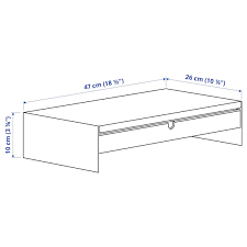 Maybe you would like to learn more about one of these? Elloven Monitor Stand With Drawer White Ikea