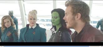 Guardians of the galaxy in nyc prank. Who Is The Amazingly Gorgeous Nova Soldier In This Scene Next To Glenn Close It Isn T Mikayla Hoover Was She Ever Identified She Isn T In The Credits Gotg