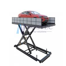 Customized Home Garage Hydraulic Scissor Car Parking Lift ...