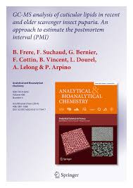 Watch denting kematian 2020 in hindi. Pdf Gc Ms Analysis Of Cuticular Lipids In Recent And Older Scavenger Insect Puparia An Approach To Estimate The Postmortem Interval Pmi