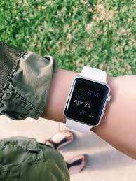 Wearing The White Apple Watch Sport Edition Apple Watch Fashion Apple Watch White Apple Watch Accessories