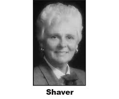 MARY SHAVER Obituary (1922