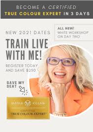 Live Colour Workshops Maria Killam Classic And Timeless Colour Expert Colour Training Maria Killam Color Black Windows