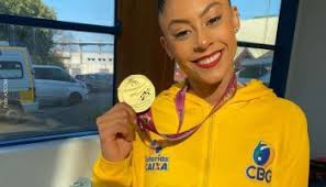 Bárbara Domingos é bronze em etapa da Copa do Mundo de Ginástica Rítmica
