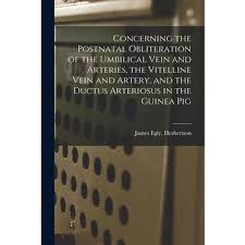 Concerning the Postnatal Obliteration of the Umbilical Vein and Arteries,  the Vitelline Vein and Artery, and the Ductus Arteriosus in the Guinea  Pig－金石堂