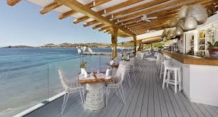 Greece Beach Bars Bayview Beach Restaurant Bar Santa Marina Resort Villas Mykonos Resort Villa Marina Resort Beach Bars