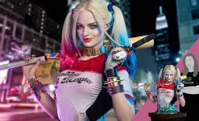 I used a reference pic for harley. Harley Quinn Life Size Bust By Infinity Studio X Penguin Toys Sideshow Collectibles