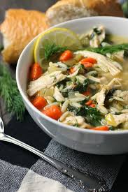 Season with salt and pepper. Lemon Chicken Orzo Soup Delicious Comfort 1 Pot A Gouda Life