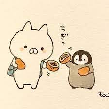 思わぬところで記録更新 ねこぺん日和 ねこぺん ねこくん ぺんちゃん cute illustration cute drawings cute images