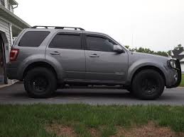 Ford Escape 4x4 Lifted Re Spring Question Ford Escape Accessories Ford Escape Ford Escape Xlt