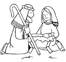 Remember the stations here, too. Worshipping Baby Jesus Coloring Page Coloringcrew Com
