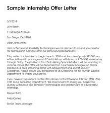 We did not find results for: Internship Offer Letter Examples With Guide Free Templates