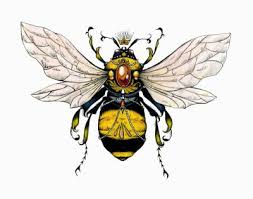 Eiruvsq Bee Art Queen Bees Art Bee Drawing