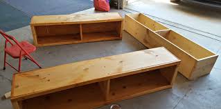 (or however thick you prefer) Diy Full Size Bed Frame With Storage Leap Of Faith Crafting