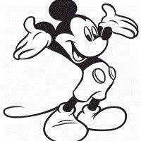 I remember singing the pocahontas songs when i was a child. Black And White Wondering Mickey Mouse Tattoo Design Tattooimages Biz