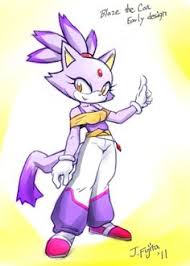 She is an anthropomorphic cat and princess hailing from an alternate dimension, where she is both the regent of the sol empire and the appointed guardian of the sol emeralds, a role similar to that of sonic and knuckles combined. Blaze The Cat