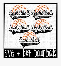 This is a basketball mom graphics for use in cutting machines, printing, and other softwares. Free Basketball Mom Dad Sister Brother Cutting Softball Bro Svg Free Free Transparent Clipart Clipartkey