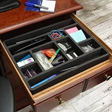 2 top rated desk drawer organizer to buy now. Amazon Com Polar Whale Desk Drawer Organizer Tray Non Slip Waterproof Insert For Office Home Shop Garage 12 X 16 X 2 Inches 10 Compartments Extra Deep Office Products