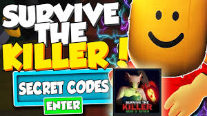 Code Item Gratis Roblox Survive The Killer 13 Code Free Kode Item Roblox Promocode Youtube