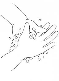 Black And White Outline Washing Hands Clipart Pin On Covid