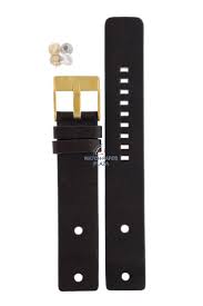 Diesel Dz2126 Black Leather Watch Band 22mm Diesel Watch Black Leather Watch Band Watch Bands