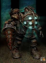 Bioshock Infinite Handyman Concept Art Big Daddy Concept Art For Gore Verbinski S Bioshock Bioshock Concept Art Bioshock Art
