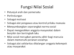 Fungsi nilai sosial via lemmonythings.files.wordpress.com. Nilai Dan Norma Sosial Oleh Abd Basit S Sos Ppt Download