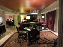 Master br has very large bathroom with jacuzzi tub (small), big shower, two sinks, bidet and toilet seperate rooms, closet, hallway with dresser and safe. 2 Bedroom Tower Suite Main Bathroom Picture Of The Mirage Hotel Casino Las Vegas Tripadvisor