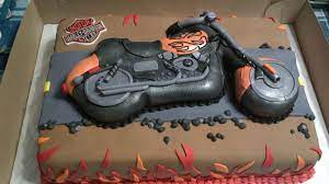Harley Davidson Motorcycle Cake Motorcycle Cake Photo Cake Cake