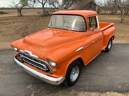 Image result for Orange 1957 Truck
