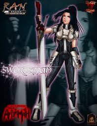 Ran Online Swordsman Female By Jehx Run Online Ran Games Running