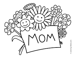Mother S Day Coloring Pages For Kids Printable Free Mothers Day Coloring Pages Birthday Coloring Pages Happy Birthday Coloring Pages
