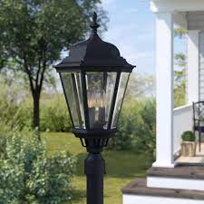 Improve the beauty and safety of your great outdoors with exterior post lights from destination lighting. Lamp Post Lights Wayfair